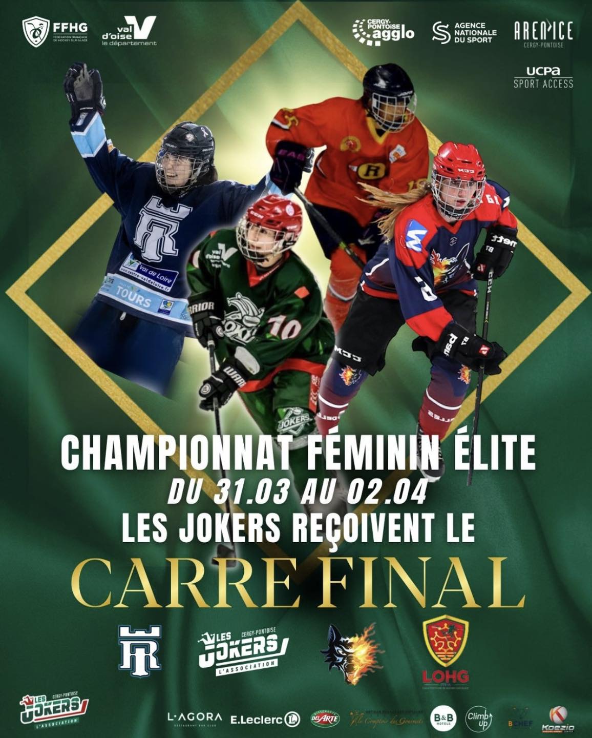 En route pour le carré final