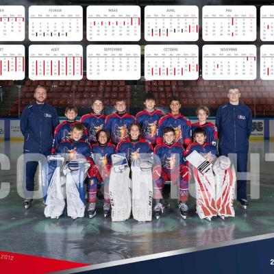 U13 2012 Calendrier
