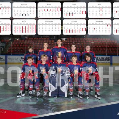 U15 2010 Calendrier